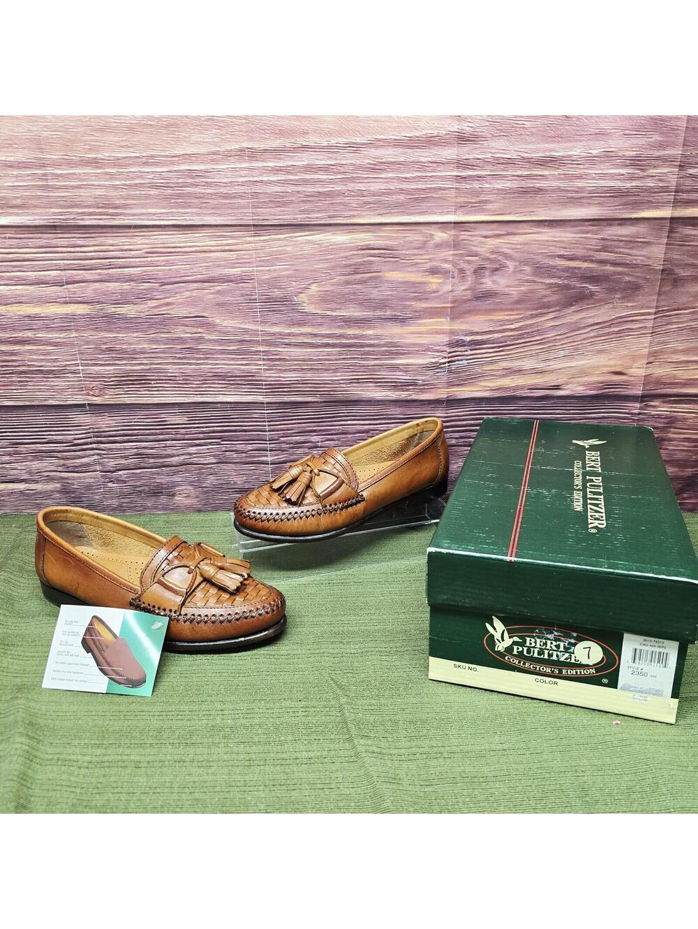 Bert Pulitzer “Collector’s Edition” Genuine Leather Loafers (Size 7)